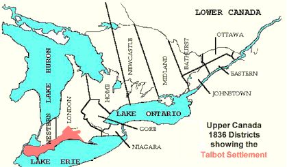 Upper Canada in 1836